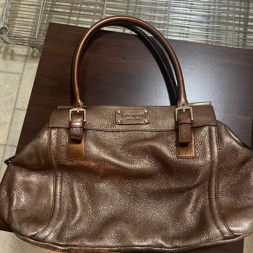 Kate Spade Shoulder Bag - great gold color for all seasons!